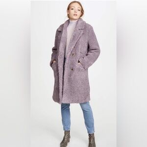 ASTR The Label NWOT Freddie Faux Shearling Coat, Size M